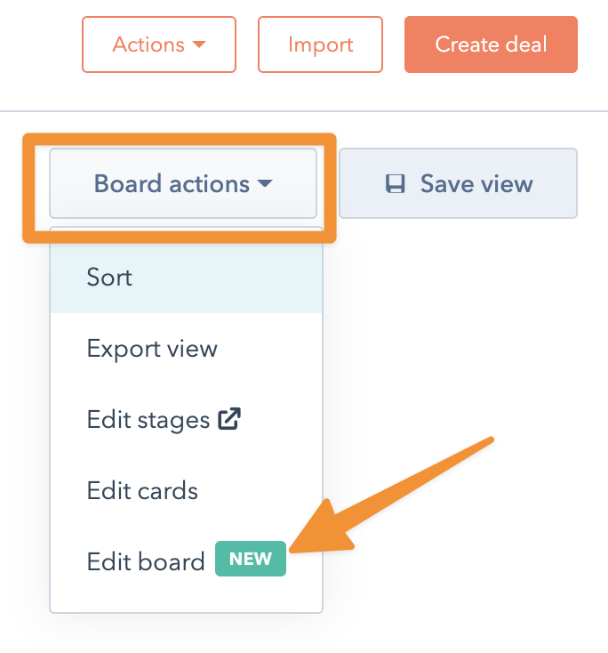 Board actions