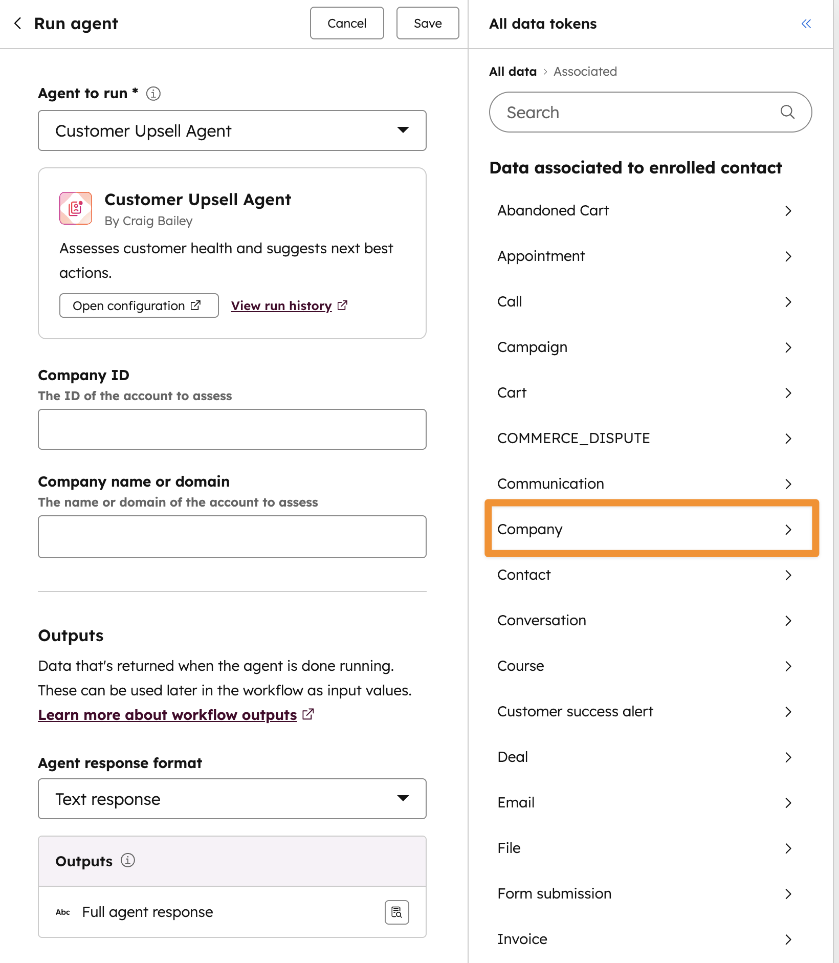 HubSpot workflow agent 4
