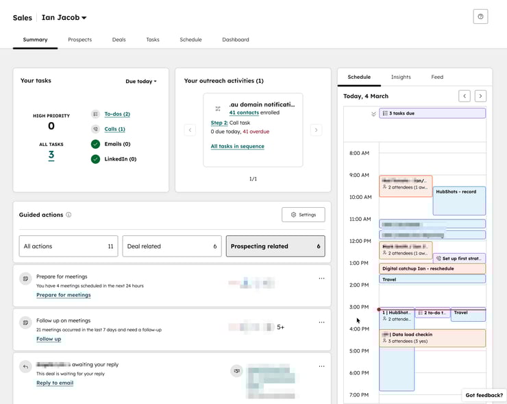 HubShots 317 Sales Workspace HubSpot