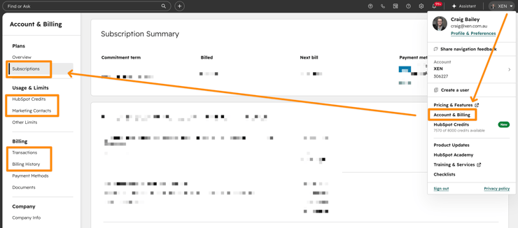 HubSpot Billing 1