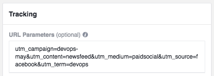 Facebook URL parameters