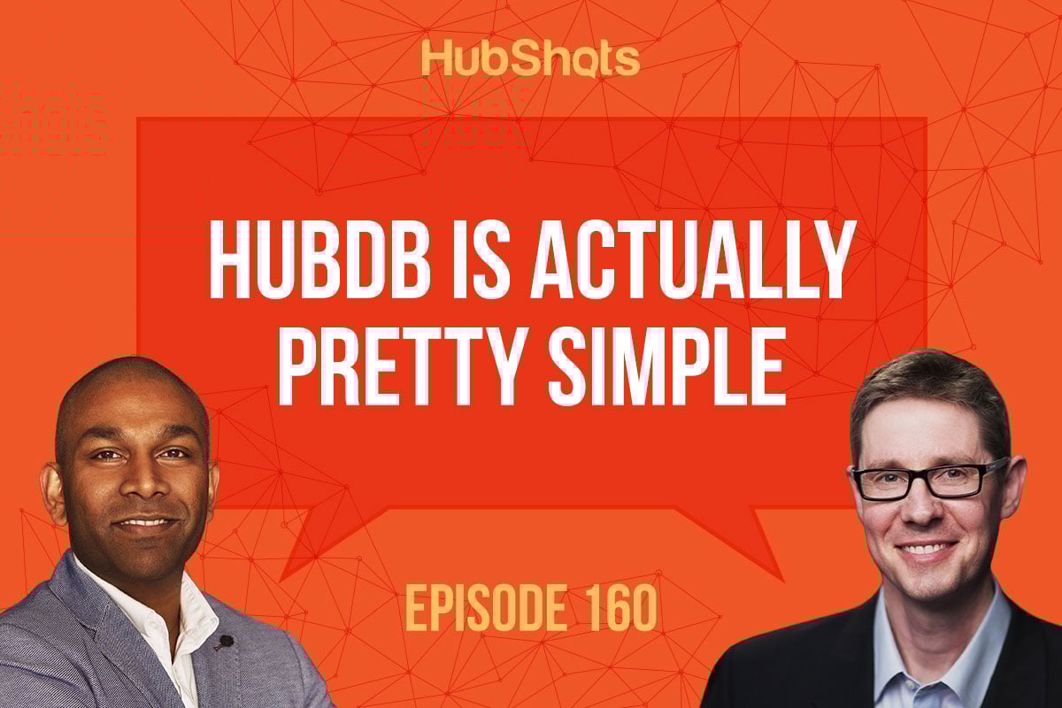 Episode 160: HubDb is actually pretty simple