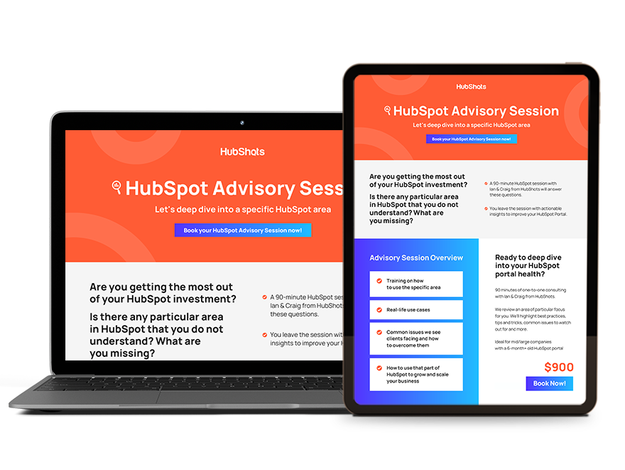 Download the Advisory Session brochure