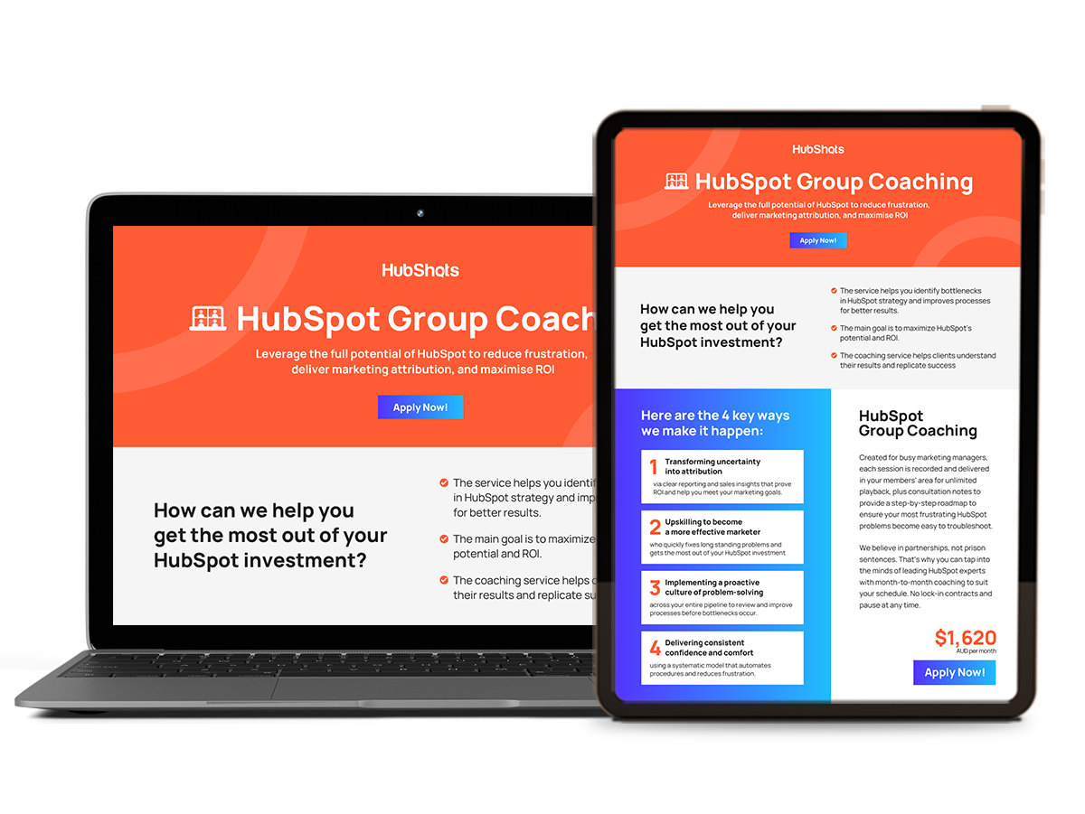 Download Group Coaching Brochure
