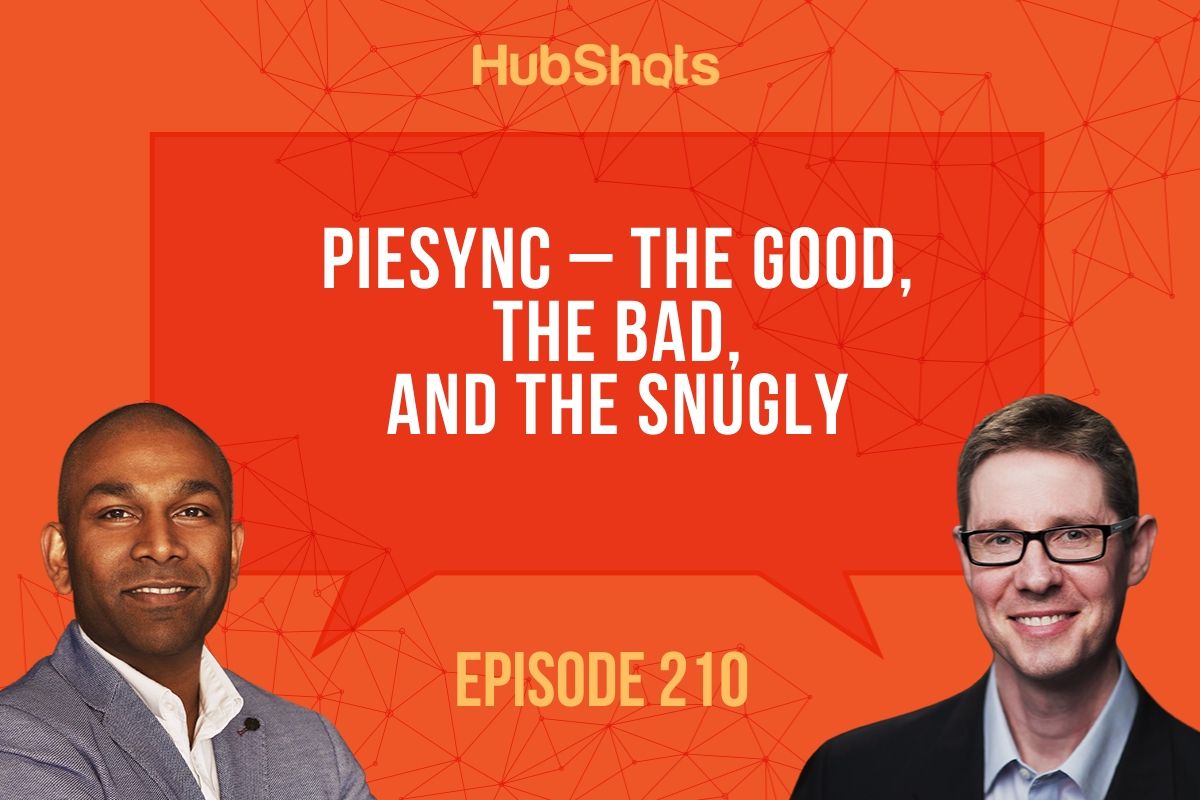 Episode 210: PieSync - the good, the bad, and the snugly