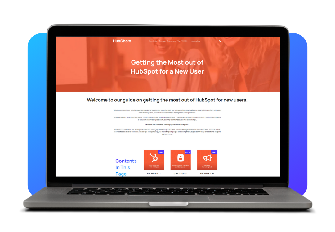 Get the Most out of HubSpot for a New User